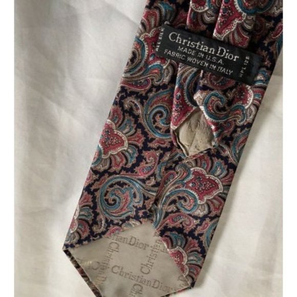 Christian Dior Mens Tie - Picture 4 of 5